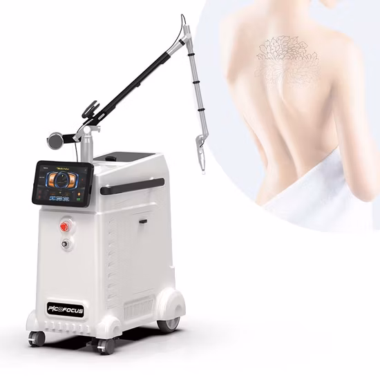 Q 스위치 ND-YAG 레이저 문신 제거 기계, 베이징 피부 미백 기계